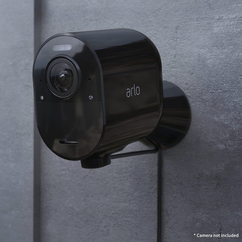 ARLO كابل شحن مغناطيسي خارجي من أرلو - ملحق معتمد من أرلو - 25 قدم، موصل مقاوم للعوامل الجوية، يعمل مع كاميرات أرلو برو 5S 2K، برو 4، برو 3، الترا 2، الترا، وكاميرات الفيضانات، أسود - VMA5601C - Image 4